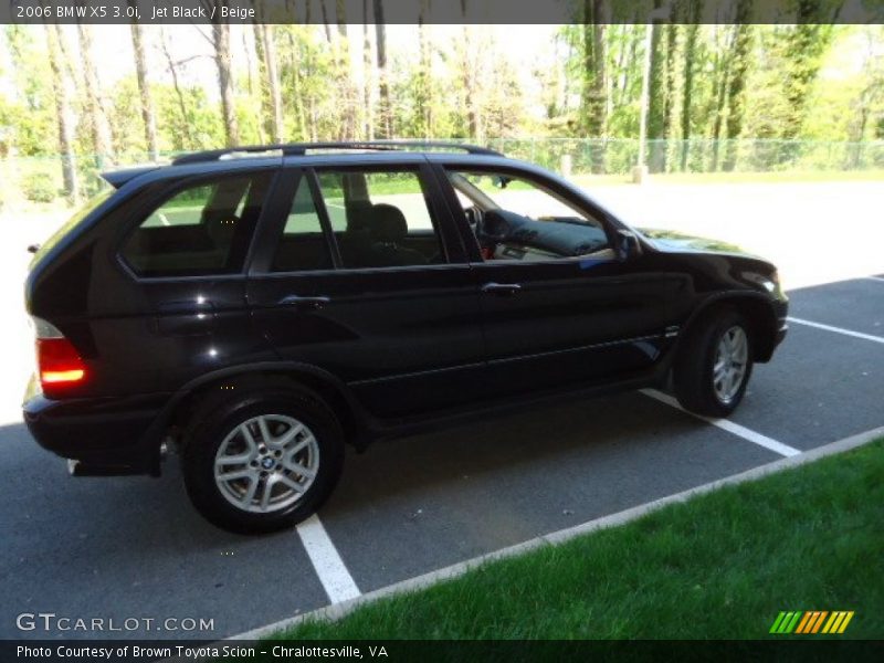 Jet Black / Beige 2006 BMW X5 3.0i