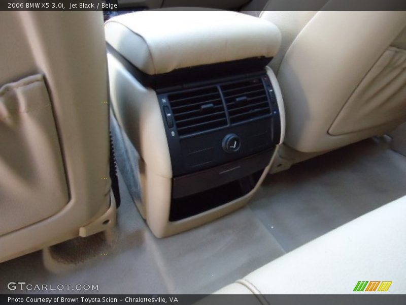 Jet Black / Beige 2006 BMW X5 3.0i