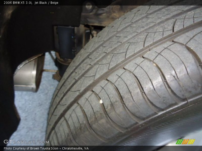 Jet Black / Beige 2006 BMW X5 3.0i