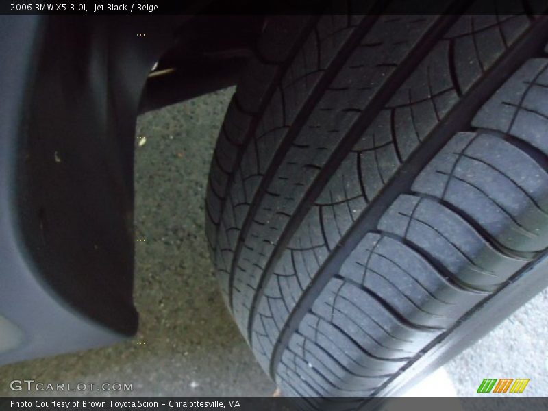 Jet Black / Beige 2006 BMW X5 3.0i