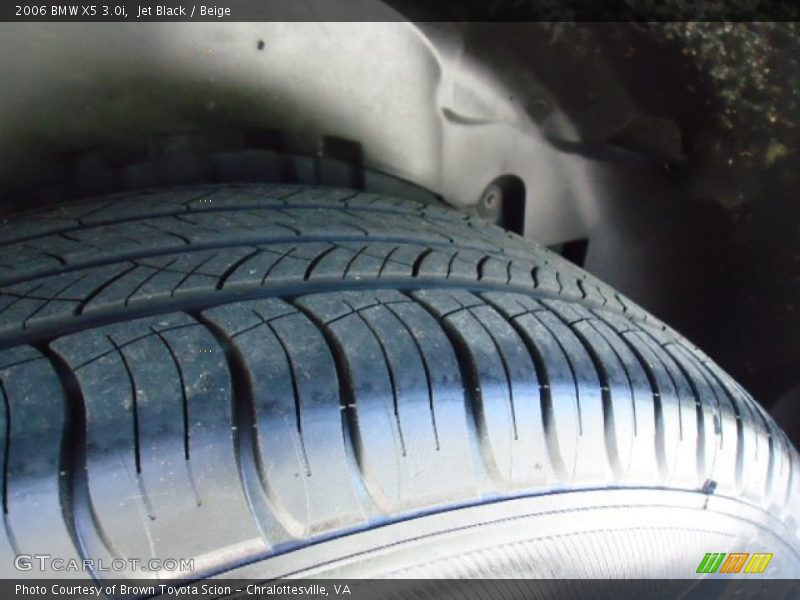 Jet Black / Beige 2006 BMW X5 3.0i