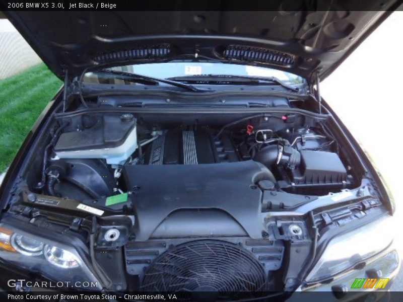 Jet Black / Beige 2006 BMW X5 3.0i