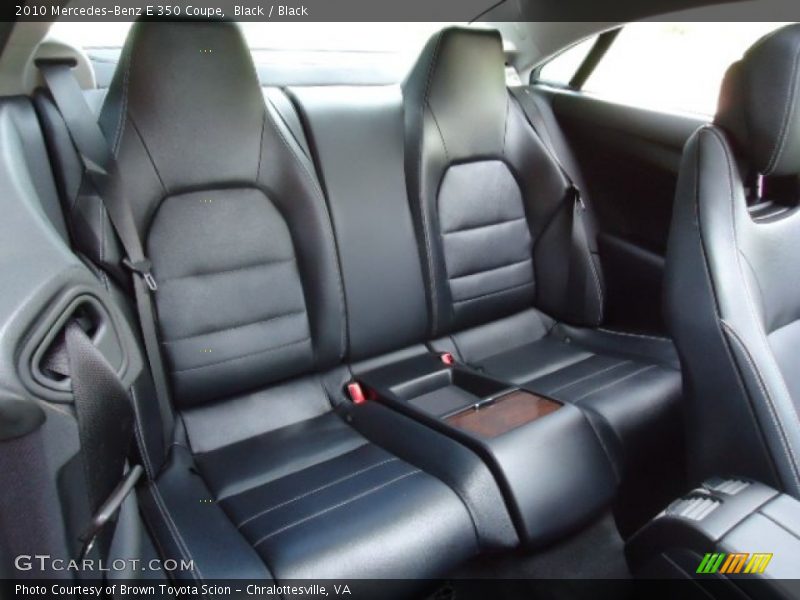Black / Black 2010 Mercedes-Benz E 350 Coupe
