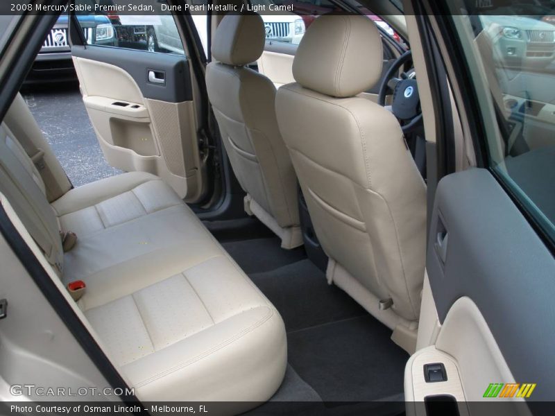 Dune Pearl Metallic / Light Camel 2008 Mercury Sable Premier Sedan