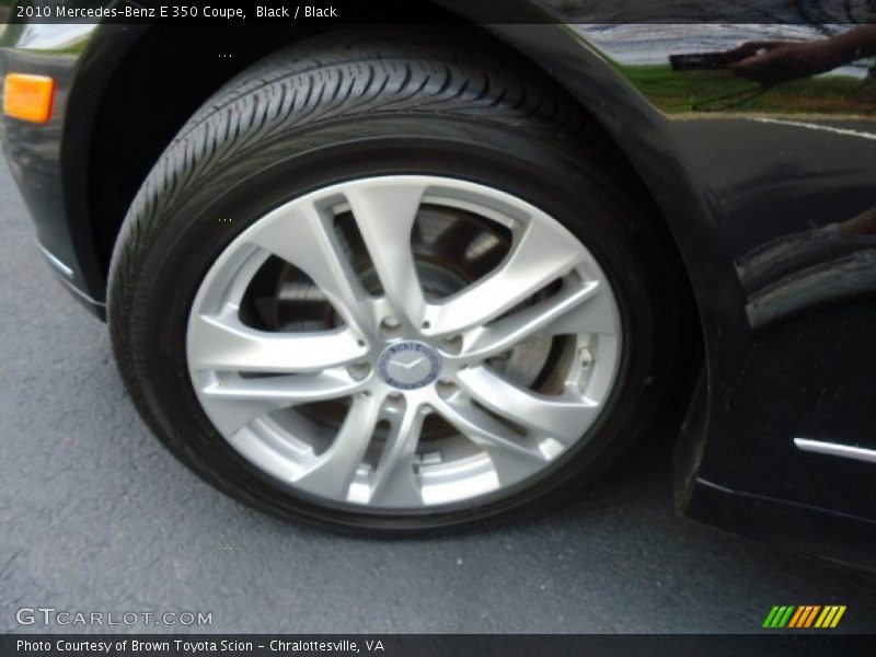 Black / Black 2010 Mercedes-Benz E 350 Coupe