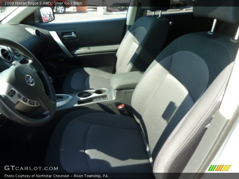 Silver Ice / Black 2009 Nissan Rogue S AWD