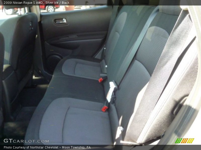 Silver Ice / Black 2009 Nissan Rogue S AWD