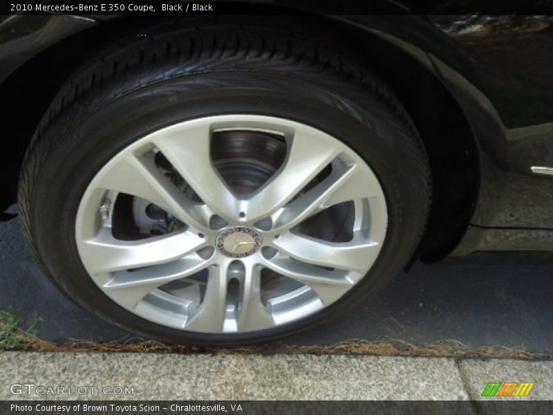Black / Black 2010 Mercedes-Benz E 350 Coupe