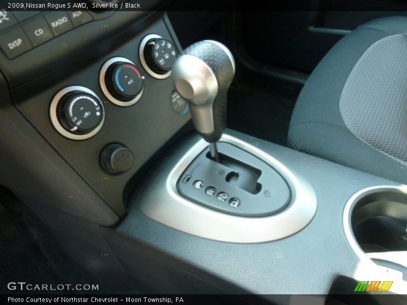 Silver Ice / Black 2009 Nissan Rogue S AWD
