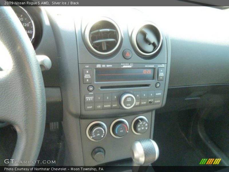 Silver Ice / Black 2009 Nissan Rogue S AWD