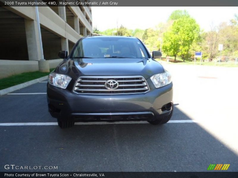 Magnetic Gray Metallic / Ash Gray 2008 Toyota Highlander 4WD