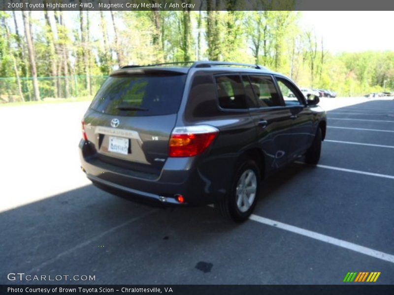 Magnetic Gray Metallic / Ash Gray 2008 Toyota Highlander 4WD