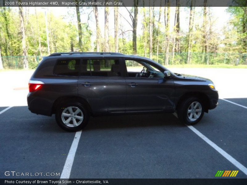 Magnetic Gray Metallic / Ash Gray 2008 Toyota Highlander 4WD