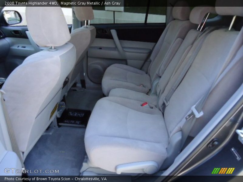Magnetic Gray Metallic / Ash Gray 2008 Toyota Highlander 4WD