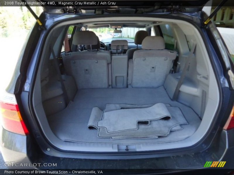 Magnetic Gray Metallic / Ash Gray 2008 Toyota Highlander 4WD