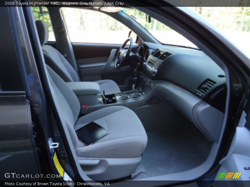 Magnetic Gray Metallic / Ash Gray 2008 Toyota Highlander 4WD