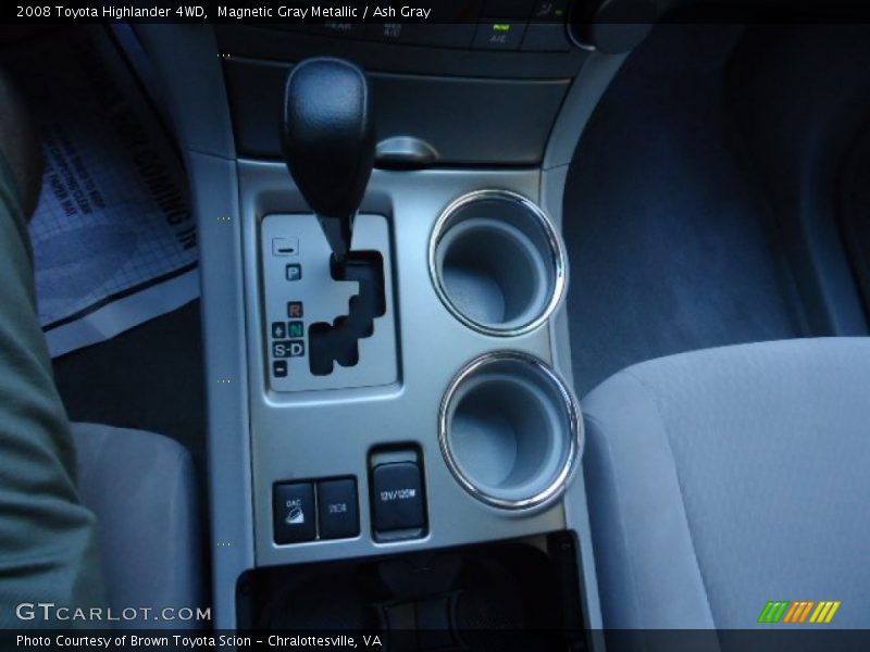 Magnetic Gray Metallic / Ash Gray 2008 Toyota Highlander 4WD