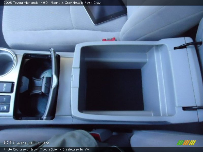 Magnetic Gray Metallic / Ash Gray 2008 Toyota Highlander 4WD