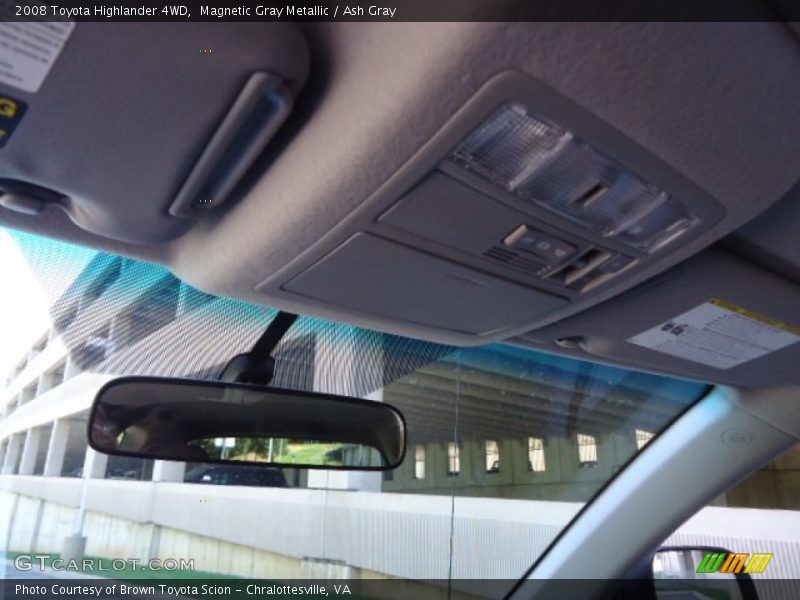 Magnetic Gray Metallic / Ash Gray 2008 Toyota Highlander 4WD