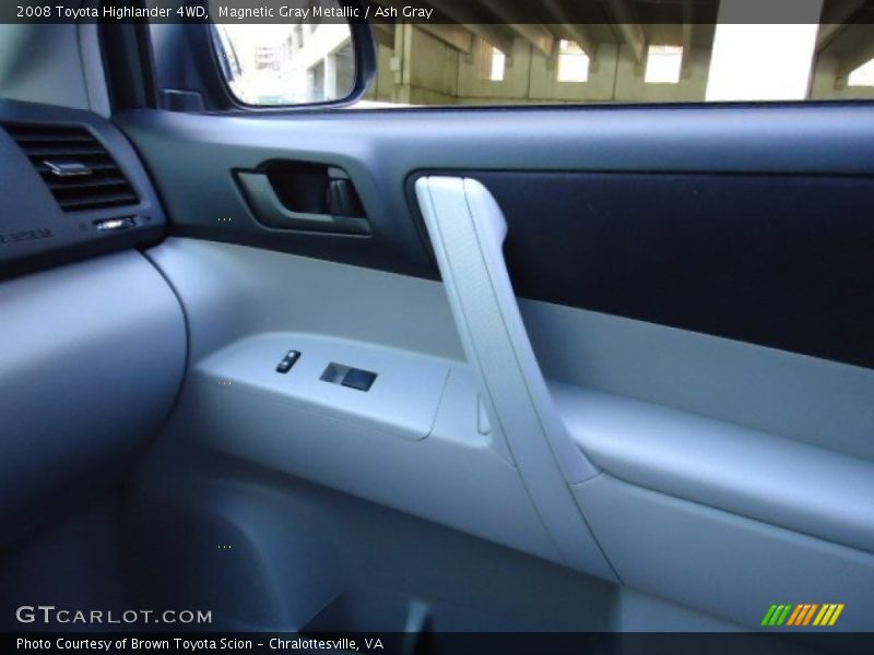 Magnetic Gray Metallic / Ash Gray 2008 Toyota Highlander 4WD