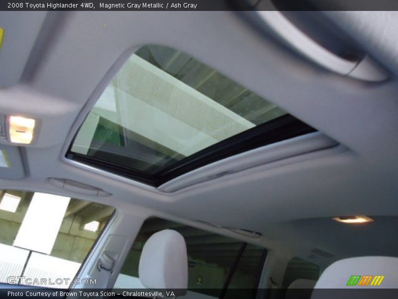 Magnetic Gray Metallic / Ash Gray 2008 Toyota Highlander 4WD