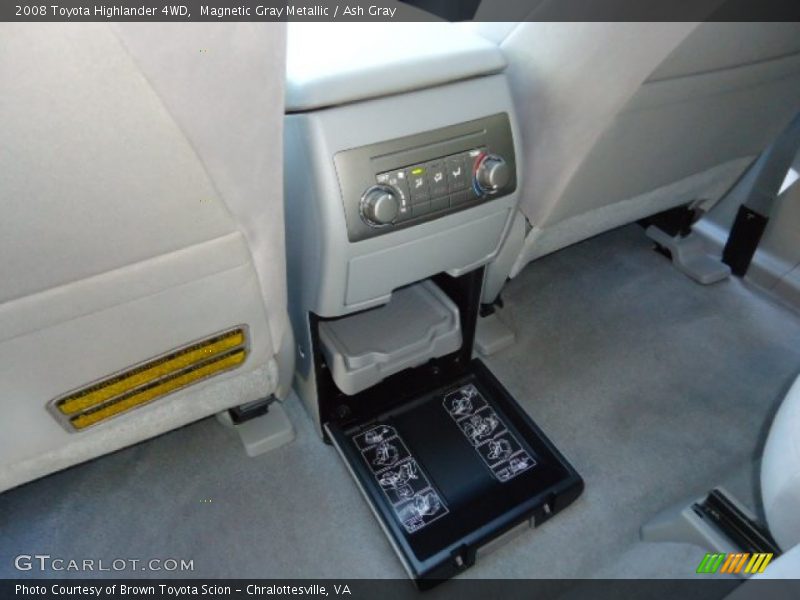 Magnetic Gray Metallic / Ash Gray 2008 Toyota Highlander 4WD