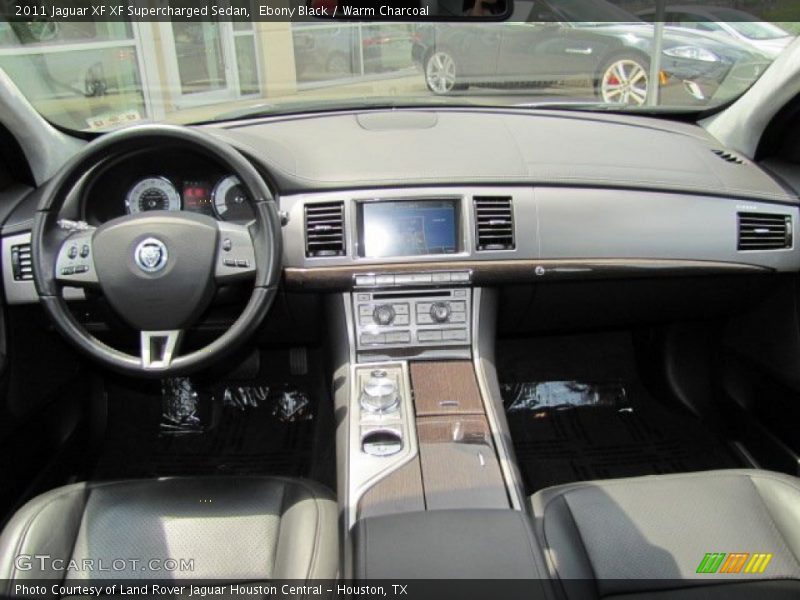 Ebony Black / Warm Charcoal 2011 Jaguar XF XF Supercharged Sedan