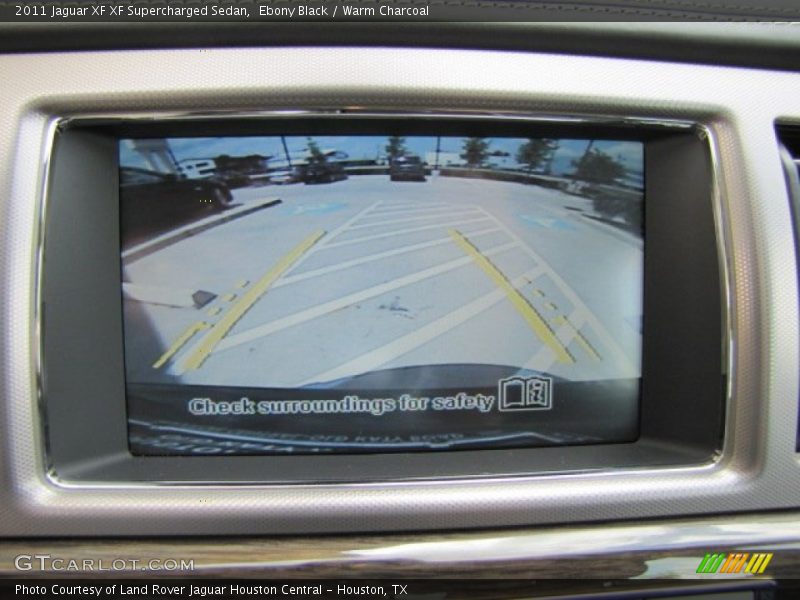 Ebony Black / Warm Charcoal 2011 Jaguar XF XF Supercharged Sedan