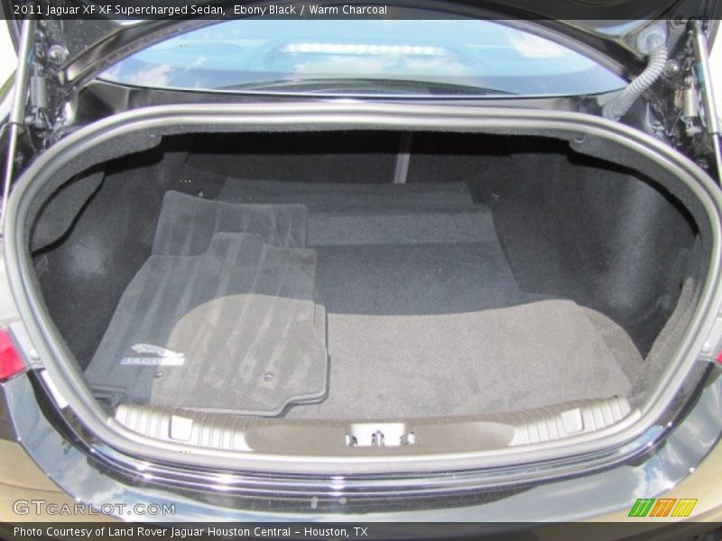 Ebony Black / Warm Charcoal 2011 Jaguar XF XF Supercharged Sedan