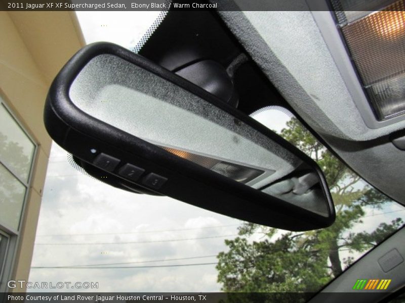 Ebony Black / Warm Charcoal 2011 Jaguar XF XF Supercharged Sedan