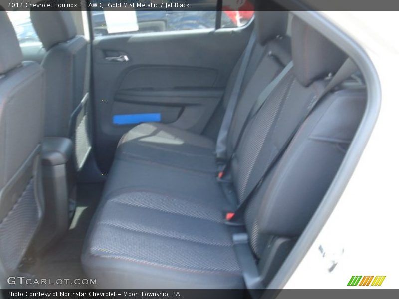 Gold Mist Metallic / Jet Black 2012 Chevrolet Equinox LT AWD