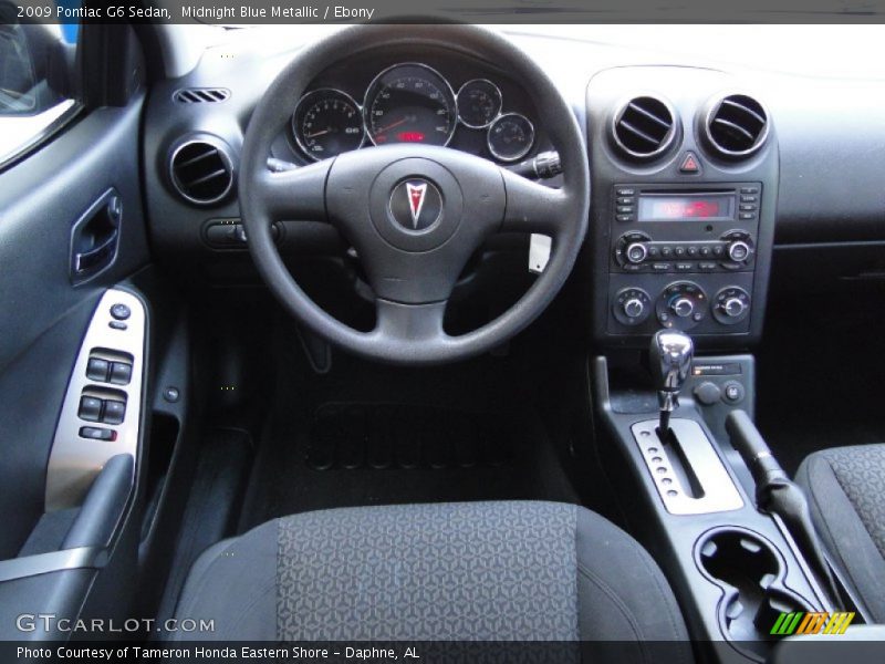 Midnight Blue Metallic / Ebony 2009 Pontiac G6 Sedan