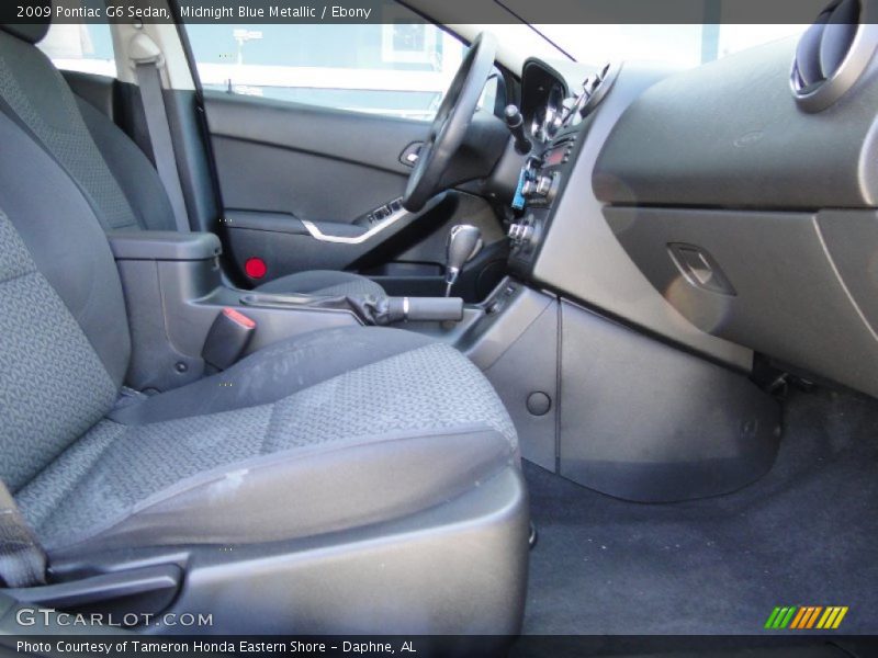 Midnight Blue Metallic / Ebony 2009 Pontiac G6 Sedan