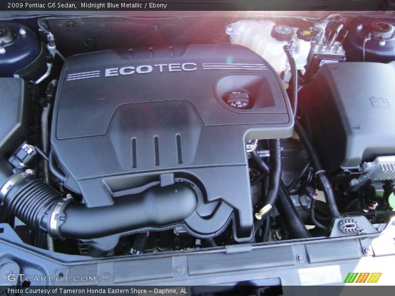 Midnight Blue Metallic / Ebony 2009 Pontiac G6 Sedan