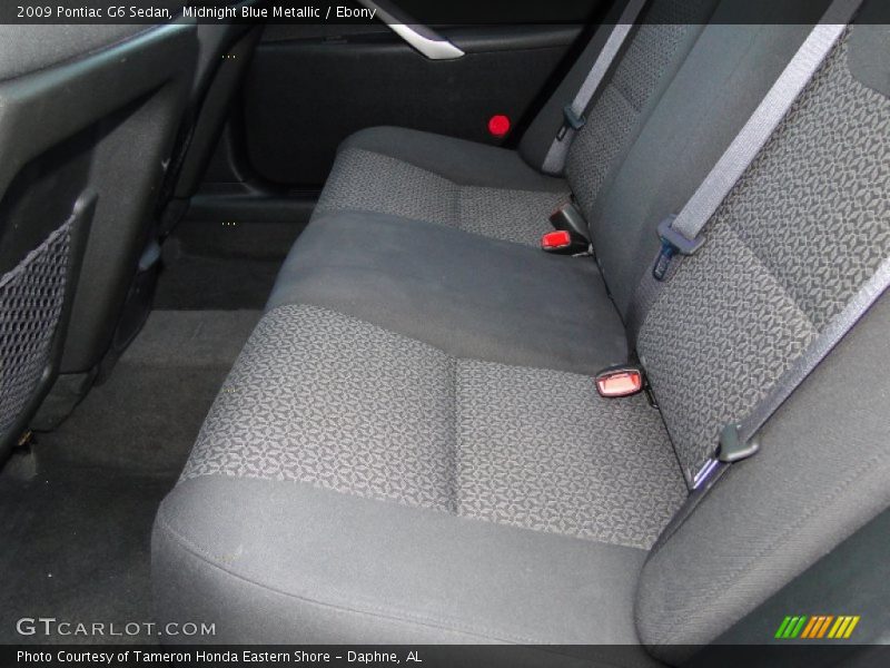 Midnight Blue Metallic / Ebony 2009 Pontiac G6 Sedan