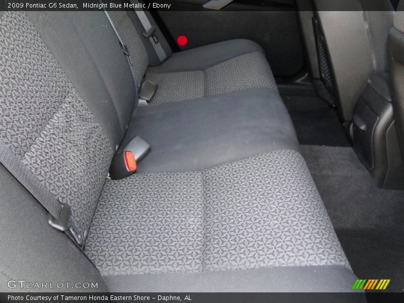 Midnight Blue Metallic / Ebony 2009 Pontiac G6 Sedan