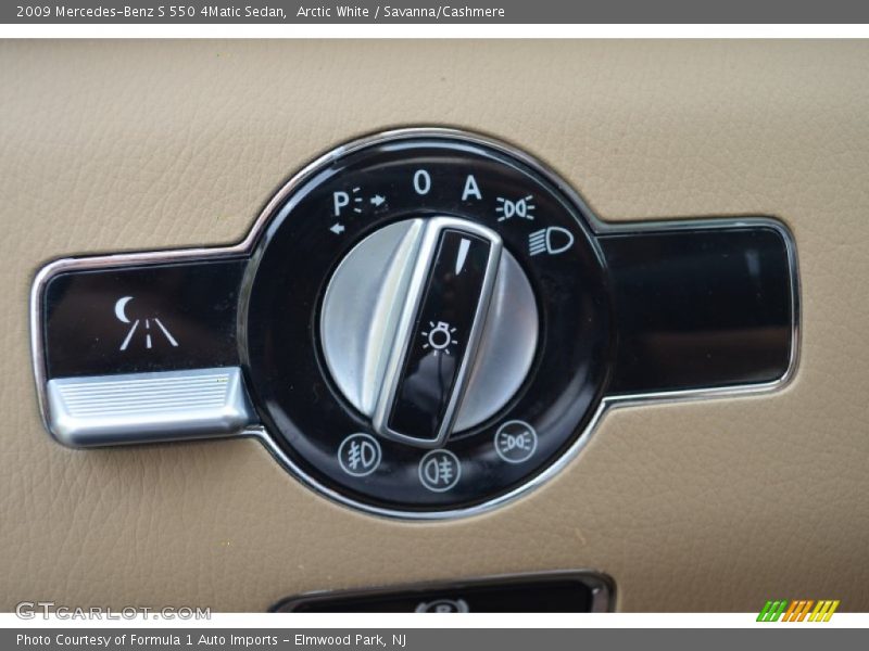 Arctic White / Savanna/Cashmere 2009 Mercedes-Benz S 550 4Matic Sedan