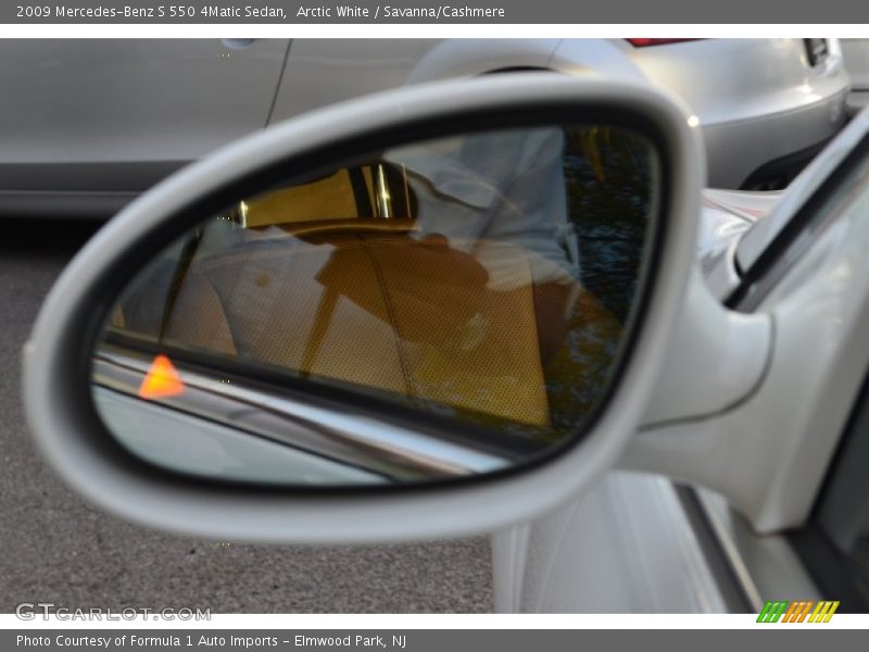 Arctic White / Savanna/Cashmere 2009 Mercedes-Benz S 550 4Matic Sedan