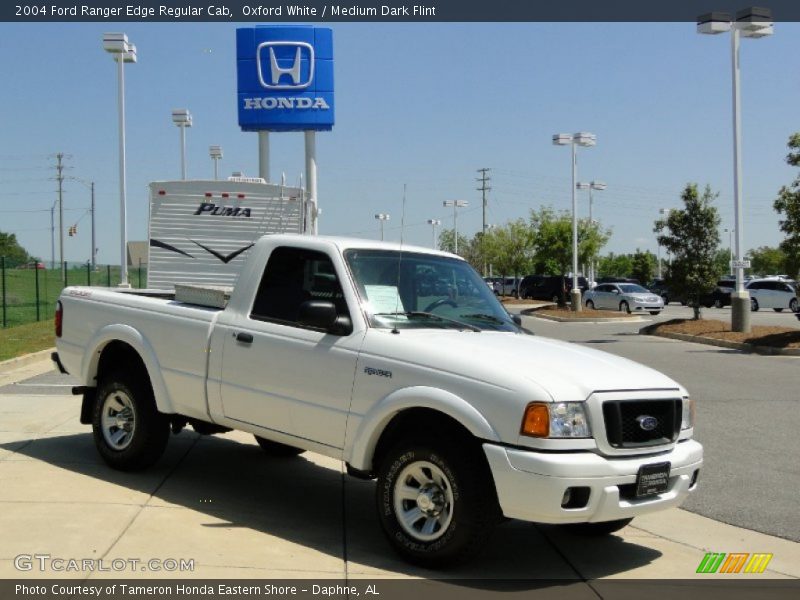Oxford White / Medium Dark Flint 2004 Ford Ranger Edge Regular Cab