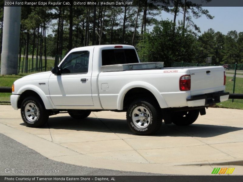 Oxford White / Medium Dark Flint 2004 Ford Ranger Edge Regular Cab