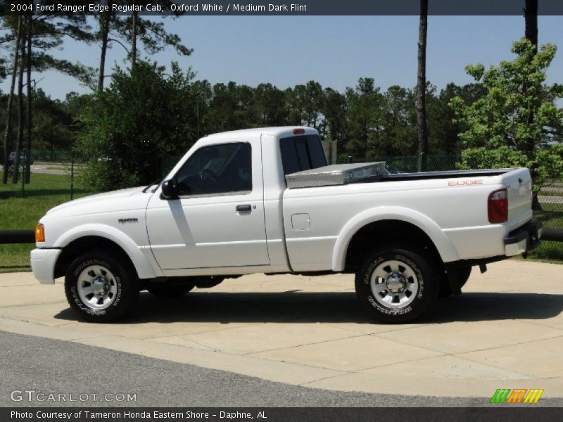 Oxford White / Medium Dark Flint 2004 Ford Ranger Edge Regular Cab