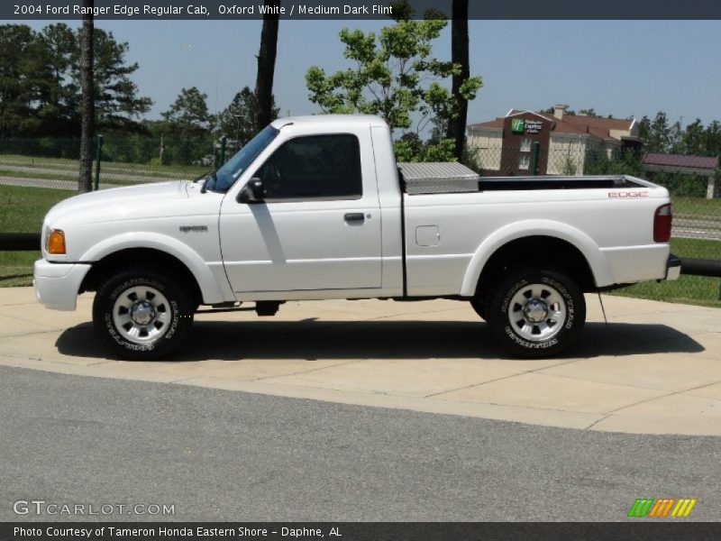 Oxford White / Medium Dark Flint 2004 Ford Ranger Edge Regular Cab