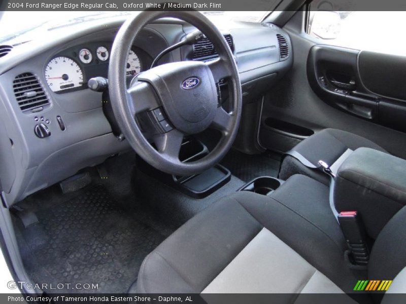 Oxford White / Medium Dark Flint 2004 Ford Ranger Edge Regular Cab