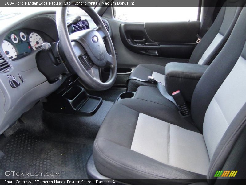 Oxford White / Medium Dark Flint 2004 Ford Ranger Edge Regular Cab