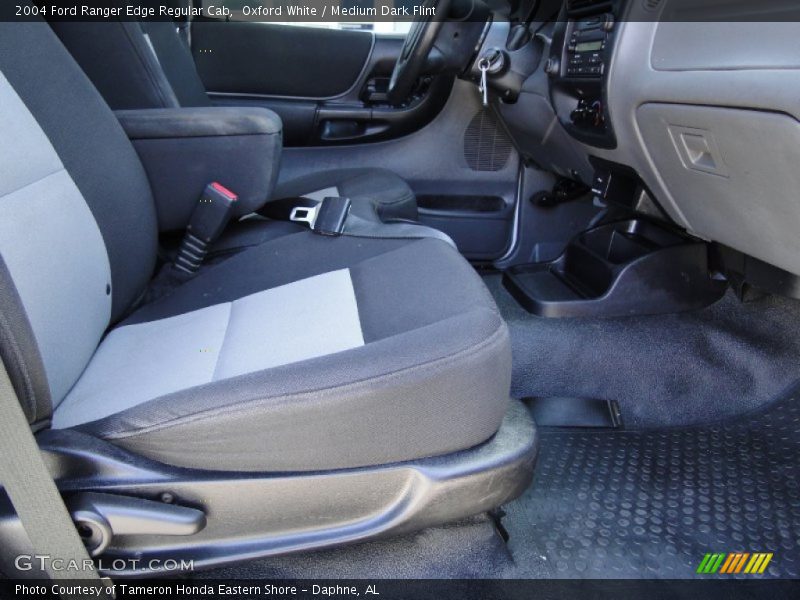Oxford White / Medium Dark Flint 2004 Ford Ranger Edge Regular Cab