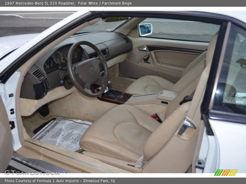  1997 SL 320 Roadster Parchment Beige Interior