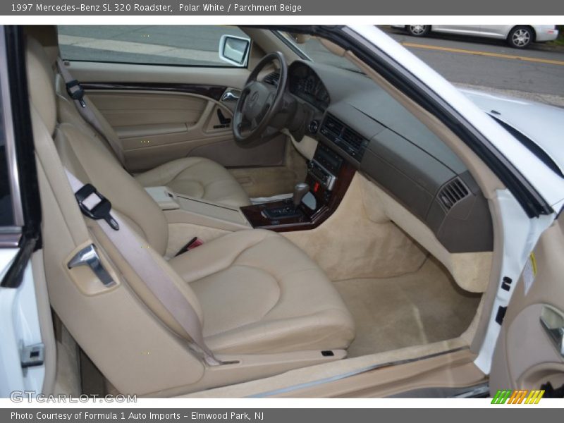  1997 SL 320 Roadster Parchment Beige Interior