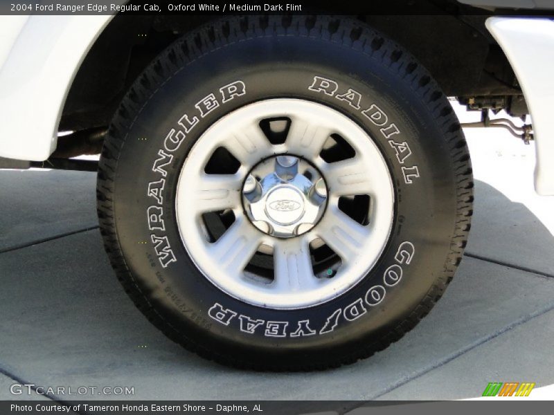 Oxford White / Medium Dark Flint 2004 Ford Ranger Edge Regular Cab