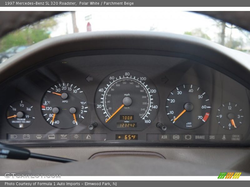  1997 SL 320 Roadster 320 Roadster Gauges