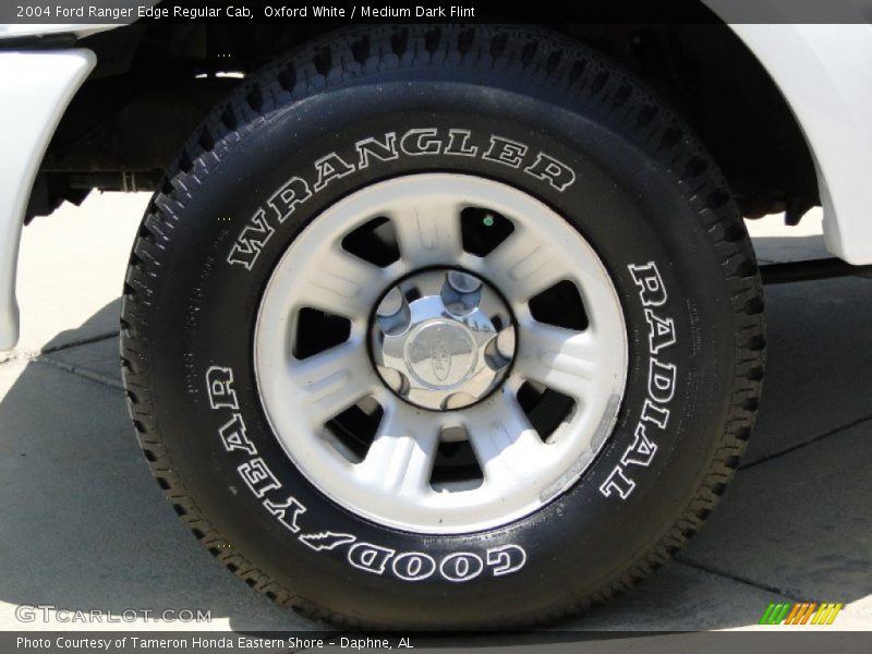 Oxford White / Medium Dark Flint 2004 Ford Ranger Edge Regular Cab